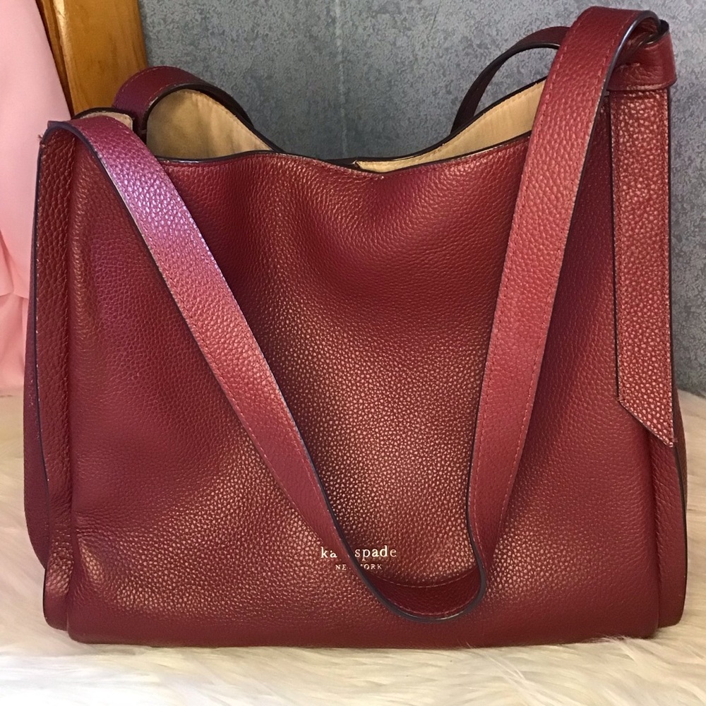 Kate spade Knott Lrg pebble leather shoulder bag - Picture 5 of 16
